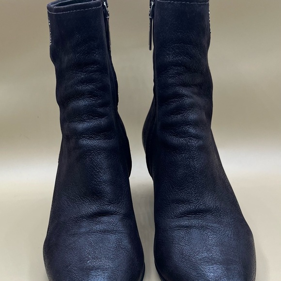 Prada Brown Leather Ankle Boots. Size 38 US 8 - Picture 5 of 12